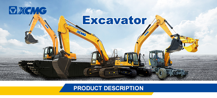 XCMG 50t Mining Excavator XE500HB Chinese Excavating Machinery With Hydraulic Hammer Breaker Price